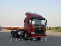 Sinotruk Hania ZZ4255N2945C1Z container transport tractor unit
