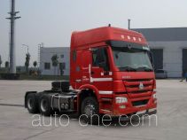 Sinotruk Howo ZZ4257N3247D1BM methanol/diesel dual fuel tractor unit