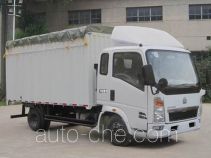 Sinotruk Howo ZZ5047CPYD3114C137 soft top box van truck