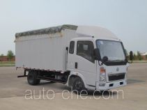 Sinotruk Howo ZZ5047CPYD3414C145 soft top box van truck