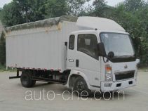 Sinotruk Howo ZZ5047CPYD3415D137 soft top box van truck