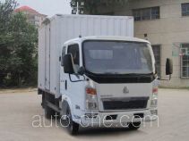 豪泺牌ZZ5047XXYC3414C145型厢式运输车