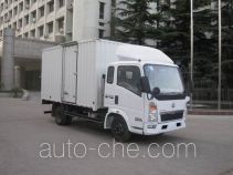 豪泺牌ZZ5047XXYD3113C143型厢式运输车