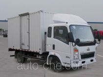 豪泺牌ZZ5047XXYD3413C145型厢式运输车