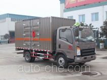 Sinotruk Howo ZZ5087XRYF331CE183 flammable liquid transport van truck