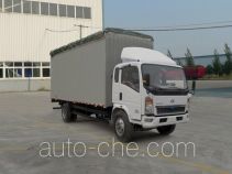 Sinotruk Howo ZZ5127CPYD5215D1 soft top box van truck