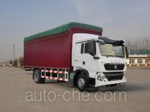 Sinotruk Howo ZZ5127CPYG501GD1 soft top box van truck
