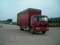 Huanghe ZZ5164XXBK4215C1 soft top box van truck