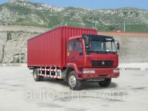 Huanghe ZZ5164XXBK5315C1 soft top box van truck