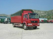 Huanghe ZZ5164XXBK6015C1 soft top box van truck