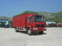 Huanghe ZZ5164XXBK6015C1 soft top box van truck