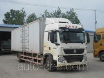 Sinotruk Howo ZZ5187XXYN711GE1 box van truck
