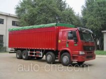 Sinotruk Howo ZZ5247XXBM4667C1 soft top box van truck