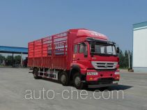 Sida Steyr ZZ5251CCYN56C1E1L грузовик с решетчатым тент-каркасом