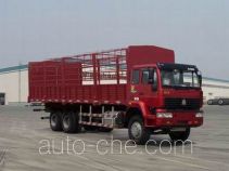 Sida Steyr ZZ5251CLXM5841C1 грузовик с решетчатым тент-каркасом