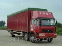 Huanghe ZZ5254XXBK52C5C1 soft top box van truck