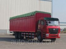 Sinotruk Hohan ZZ5255CPYM5246C1 soft top box van truck