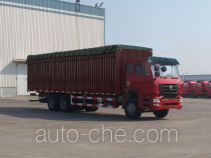 Sinotruk Hohan ZZ5255CPYN5846C1 soft top box van truck