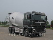 汕德卡牌ZZ5256GJBN434MD1型混凝土搅拌运输车