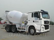 汕德卡牌ZZ5256GJBV434MD1型混凝土搅拌运输车