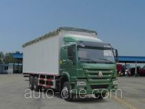Sinotruk Howo ZZ5257CPYM4347D1 soft top box van truck