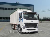 Sinotruk Howo ZZ5257CPYM4647P1 soft top box van truck