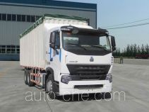 Sinotruk Howo ZZ5257CPYM4647P1 soft top box van truck