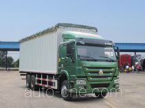 Sinotruk Howo ZZ5257CPYM5847D1 soft top box van truck
