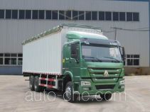 Sinotruk Howo ZZ5257CPYN4347D1 soft top box van truck