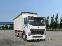 Sinotruk Howo ZZ5257CPYN4647P1 soft top box van truck
