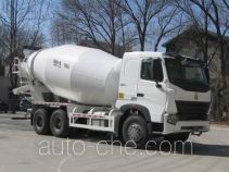 豪沃牌ZZ5257GJBN4047P1型混凝土搅拌运输车