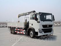 Sinotruk Howo ZZ5257JSQM584GD1 truck mounted loader crane