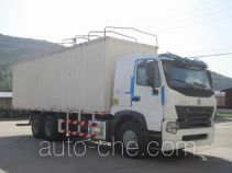 Sinotruk Howo ZZ5257XXBM4647N1 soft top box van truck