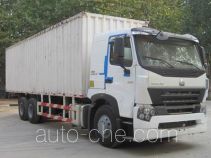 Sinotruk Howo ZZ5257XXBM5247N1 soft top box van truck