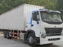 Sinotruk Howo ZZ5257XXBN5247N1 soft top box van truck