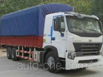Sinotruk Howo ZZ5257XXBN5847N1 soft top box van truck