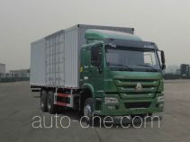 Sinotruk Howo ZZ5257XXYM3847D1 box van truck