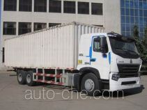 Sinotruk Howo ZZ5257XXYM5847N1 box van truck