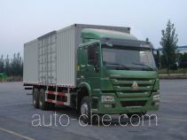 Sinotruk Howo ZZ5257XXYN4347D1 box van truck