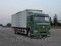Sinotruk Howo ZZ5257XXYN5247D1 box van truck