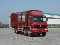 Sida Steyr ZZ5311CLXM4661C грузовик с решетчатым тент-каркасом