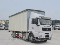 Sinotruk Sitrak ZZ5316CPYN386MD1 soft top box van truck