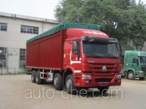 Sinotruk Howo ZZ5317CPYM3867D1B soft top box van truck