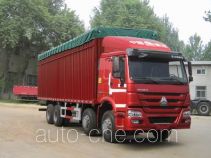 Sinotruk Howo ZZ5317CPYM3867D1H soft top box van truck