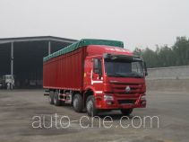 Sinotruk Howo ZZ5317CPYM4667D1B soft top box van truck