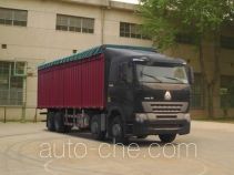 Sinotruk Howo ZZ5317CPYM4667P1B soft top box van truck