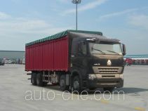Sinotruk Howo ZZ5317CPYM4667P1H soft top box van truck