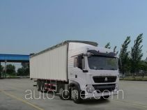 Sinotruk Howo ZZ5317CPYM466GD1 soft top box van truck