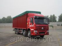 Sinotruk Howo ZZ5317CPYN4667D1B soft top box van truck