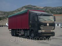 Sinotruk Howo ZZ5317CPYN4667P1B soft top box van truck
